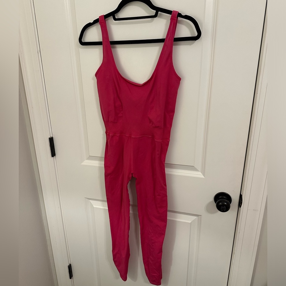 Free People Movement One Piece with Open Criss Cross Back